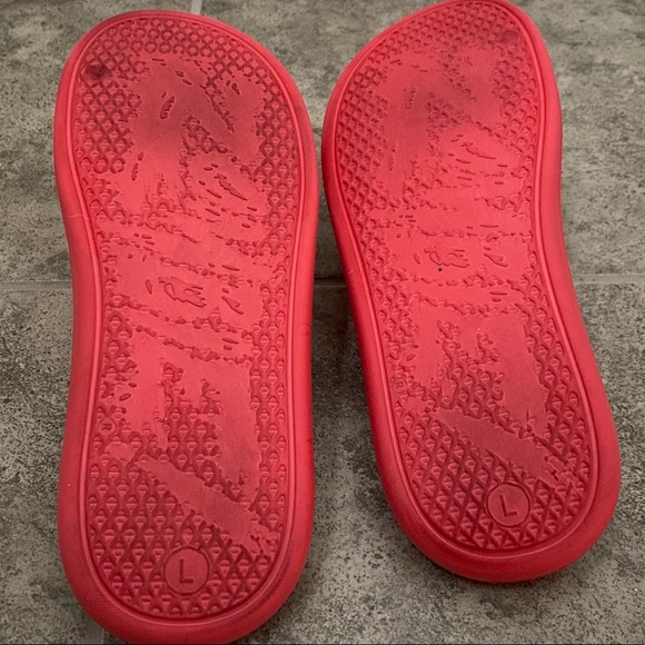 Flatbush Zombies FBZ CHANKLAS Jupiter Sound Red Slides Sandals L 9.5-10.5 - Picture 9 of 10